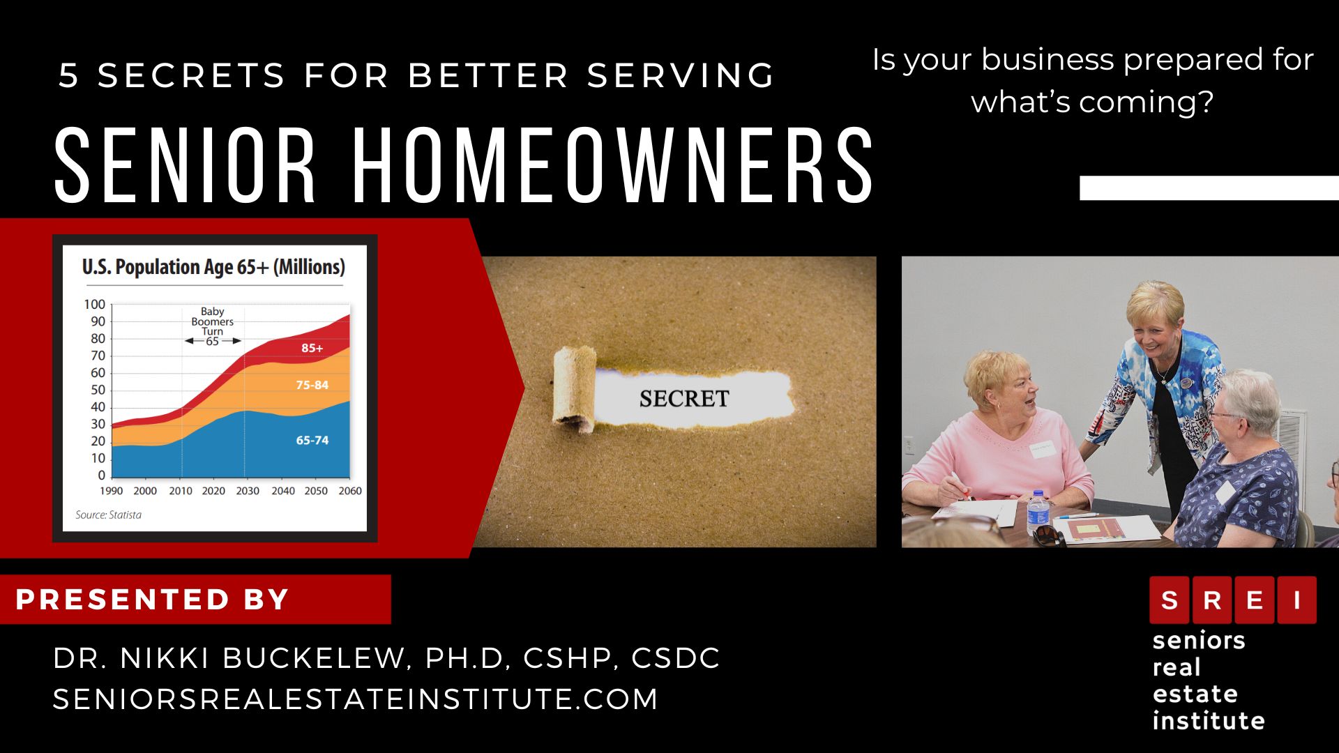 5 Secrets for Better Serving Seniors